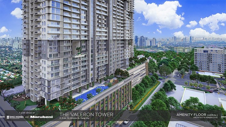 The Valeron Tower in C5 Pasig City by DMCI Homes